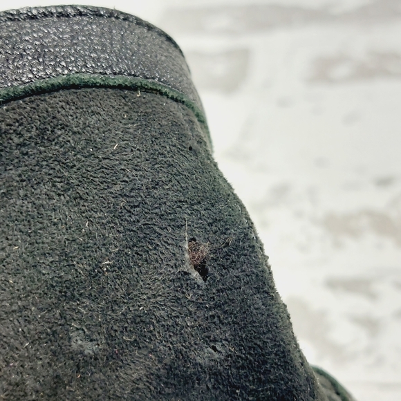 Tusitania Black Leather Almond Toe Lace Up Women's Ankle Boots i 303 - Picture 10 of 13